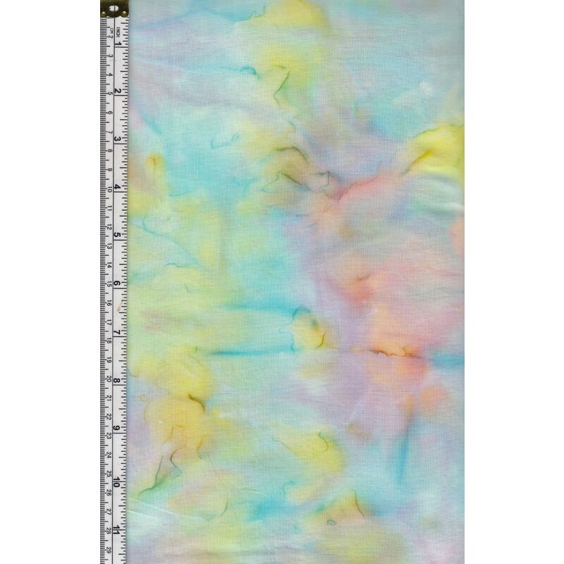 Batik Australia Fabric BA45-521 Pastels, 110cm Wide Per 50cm