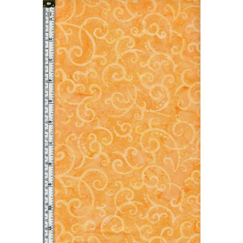 Batik Australia Designers Palette BA45-525 Orange 110cm Wide Cotton Fabric