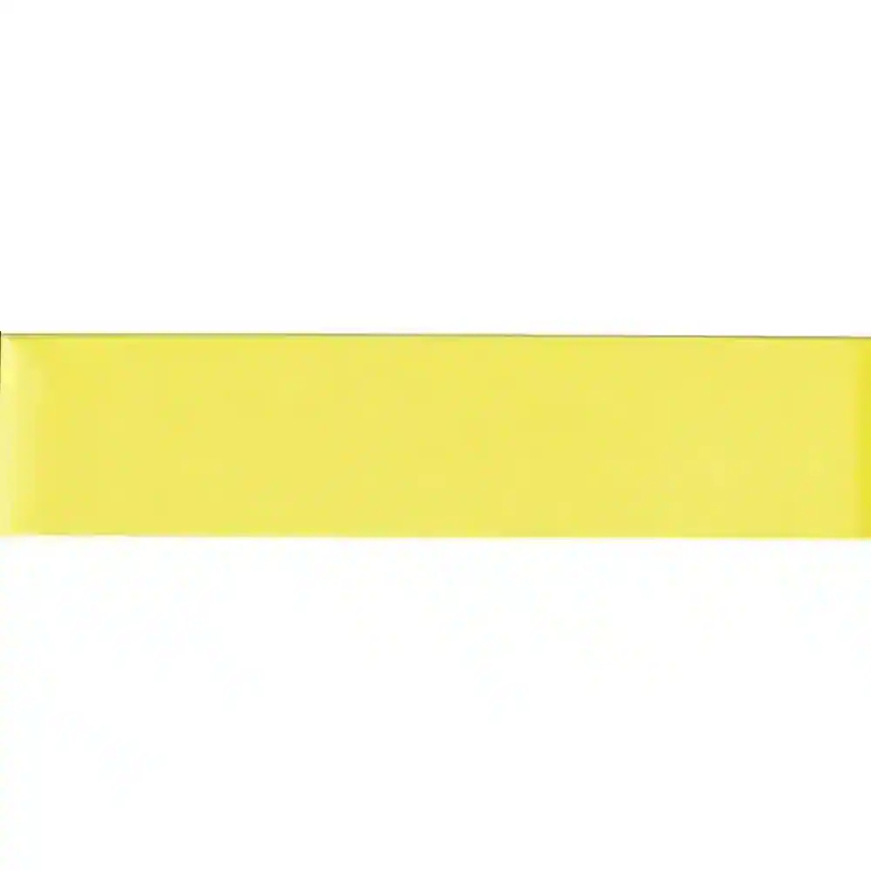 LEMON 36mm (Folded) Woven Edge Satin Blanket Binding By The Metre