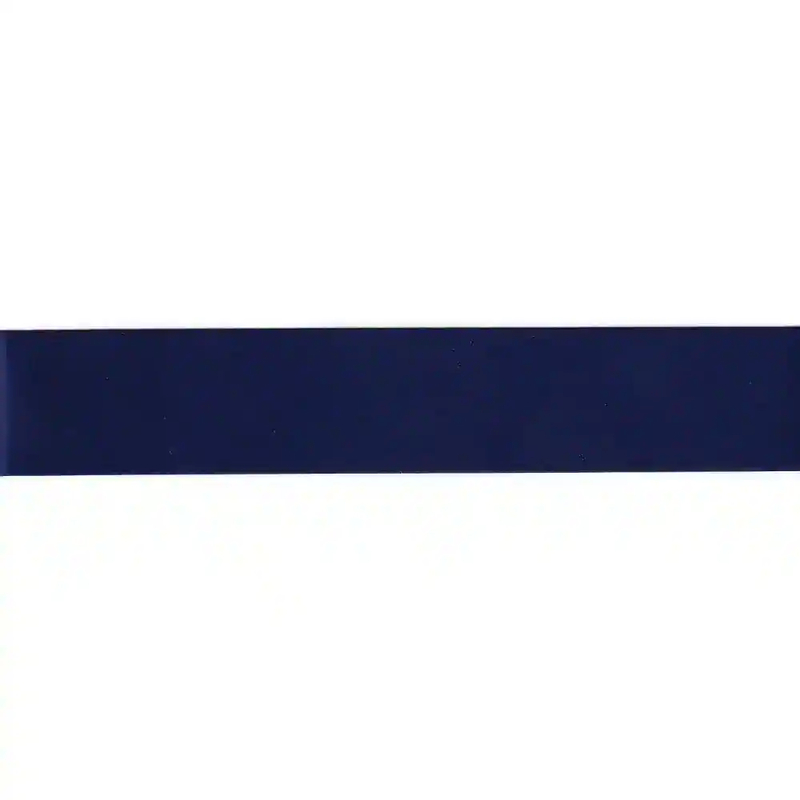 NAVY 36mm (Folded) Woven Edge Satin Blanket Binding By The Metre