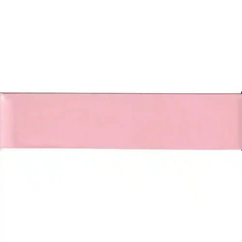 PINK 36mm (Folded) Woven Edge Satin Blanket Binding By The Metre