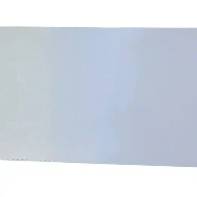 BLUE VAPOUR 50mm (Folded) Woven Edge Satin Blanket Binding By The Metre (VERY pale blue)