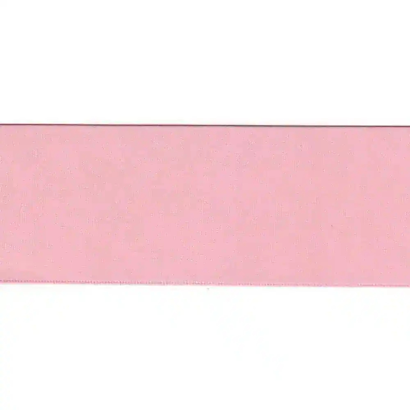 PINK 50mm (Folded) Woven Edge Satin Blanket Binding By The Metre