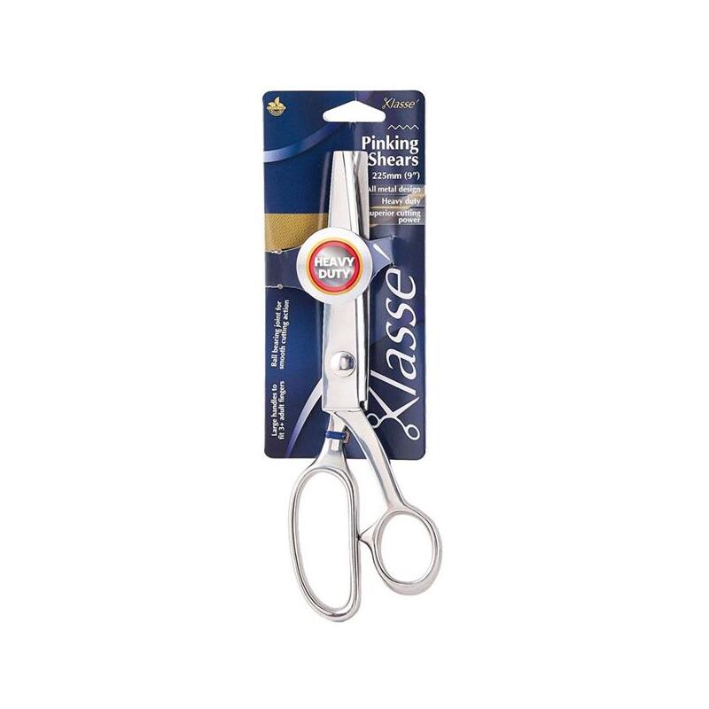 Klasse 225mm Pinking Shears, All Metal Heavy Duty BK1901