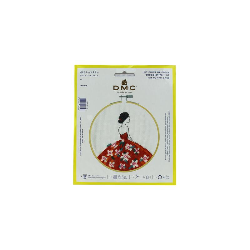 DMC CARMEN Counted Cross Stitch Kit 15cm, BK1915