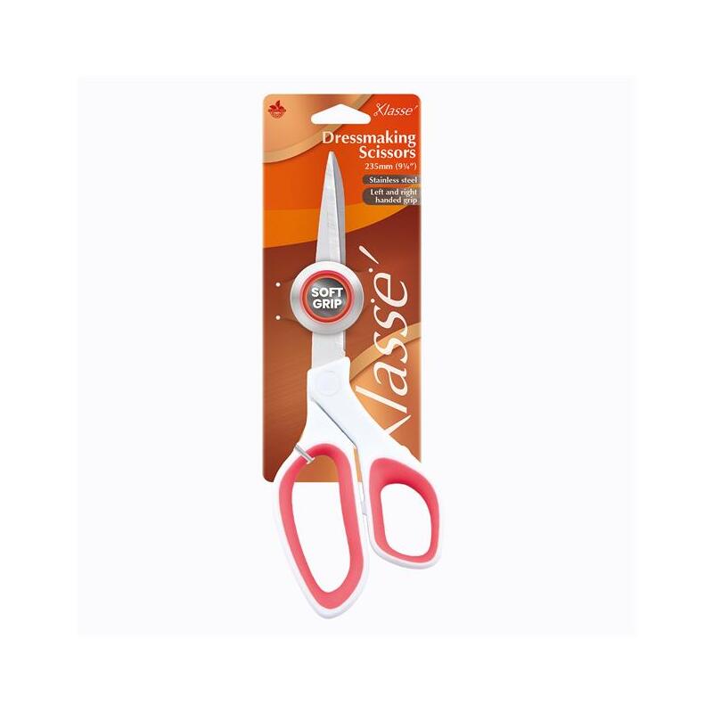 Klasse 235mm Dressmaking Scissors, Stainless Steel, Right or Left Grip BK3509