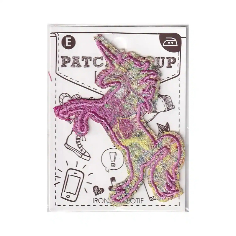 UNICORN Motif Iron-On 9cm x 7cm - Patch Me Up by Make It BM6951