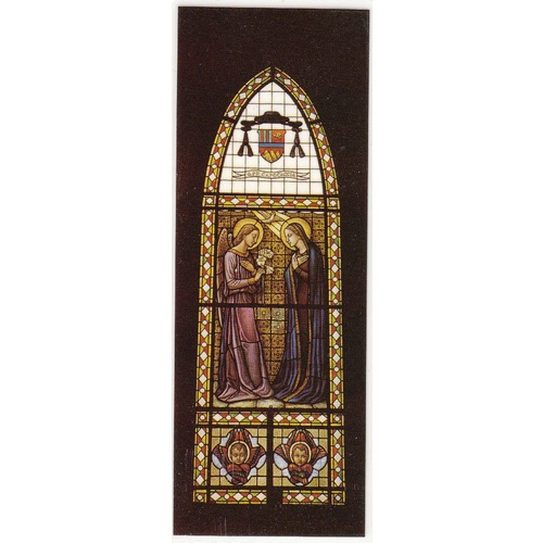 The Angelus Laminated Prayer Card Bookmark, 47 x 130mm Holy Card