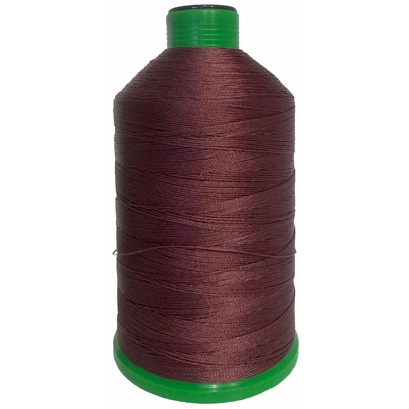 LIGHT WINE (231) No.20 Bonded Nylon Thread, 1500m Cone, Heavy Sewing