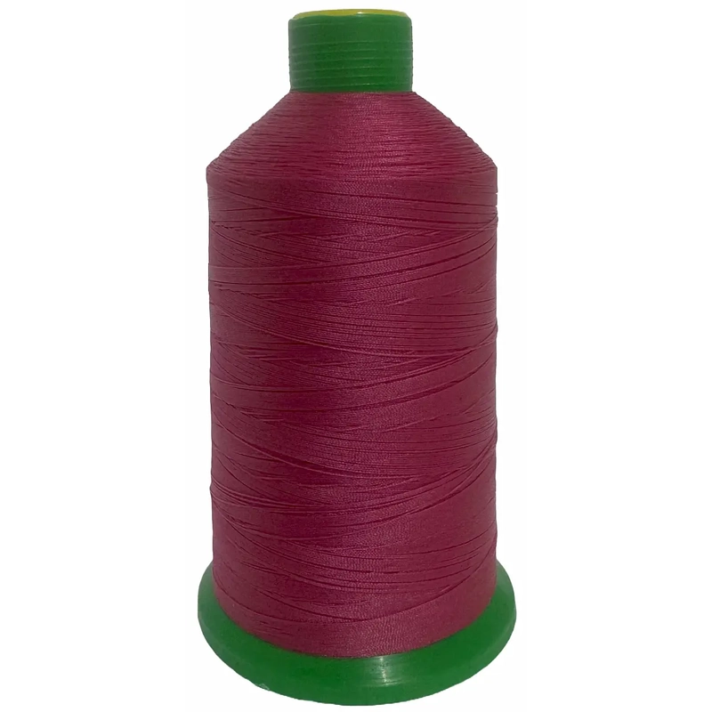 FUCHSIA (210) No.40 Bonded Nylon Thread, 3000m Cone, Heavy Sewing