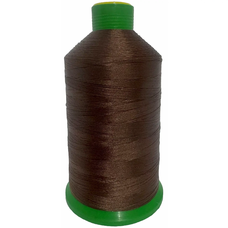 CHOCOLATE (403) No.40 Bonded Nylon Thread, 3000m Cone, Heavy Sewing