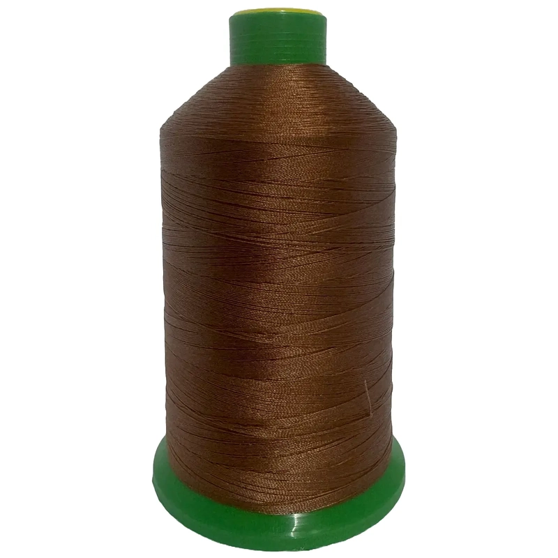 GOLDEN BROWN (416) No.40 Bonded Nylon Thread, 3000m Cone, Heavy Sewing