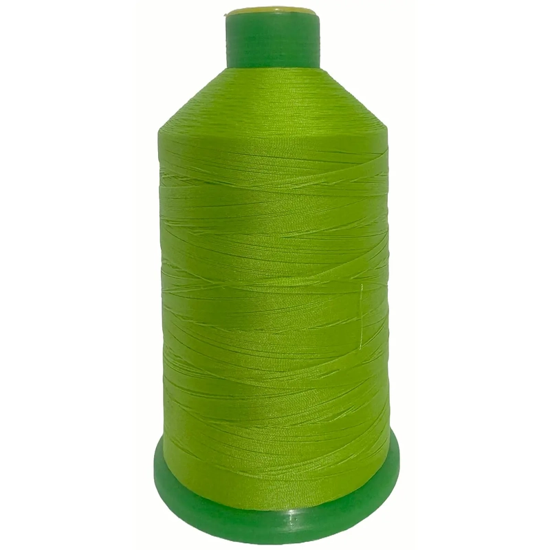 LIME (514) No.40 Bonded Nylon Thread, 3000m Cone, Heavy Sewing