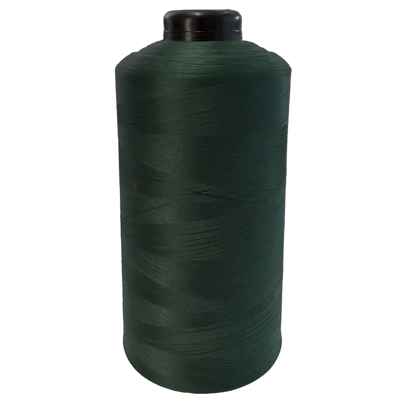 DARK GREEN #755, Winloop Continuous Filament Textured Polyester Thread #150, 15,000m cone