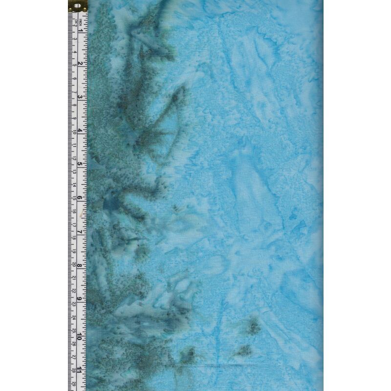 Batik Australia BROLGA (1.8m Pattern/colour Repeat) Hand Dyed 110cm Wide x 50cm