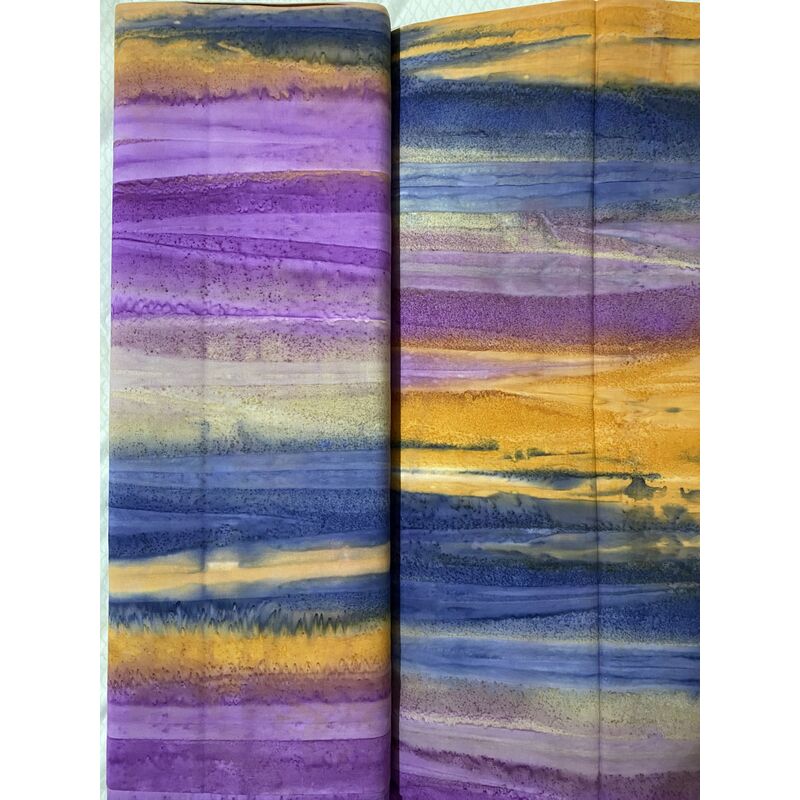 Batik Australia Bargello Stripe BS056 WGSKY, Hand Made, 110cm Wide Per 50cm