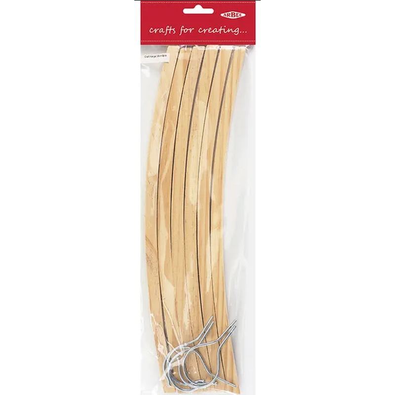 Arbee 38cm Wooden Coat Hangers