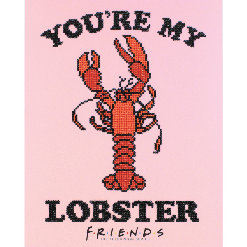 Diamond Dotz YOU'RE MY LOBSTER 5D Diamond Painting Art Kit CD237000205