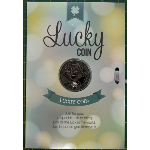 Lucky Coin, Card & Lucky Coin, 115 x 170mm, Luck Coin 35mm, A Beautiful Gift