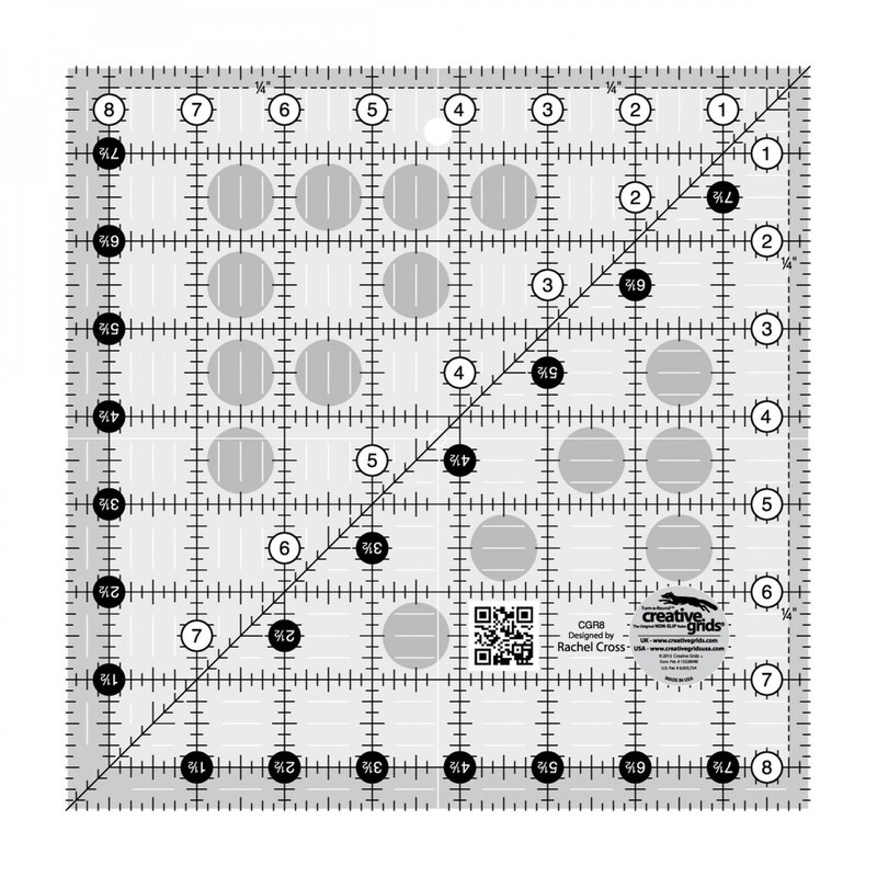 Creative Grids Pineapple Trim Tool Ruler CGRJAW3