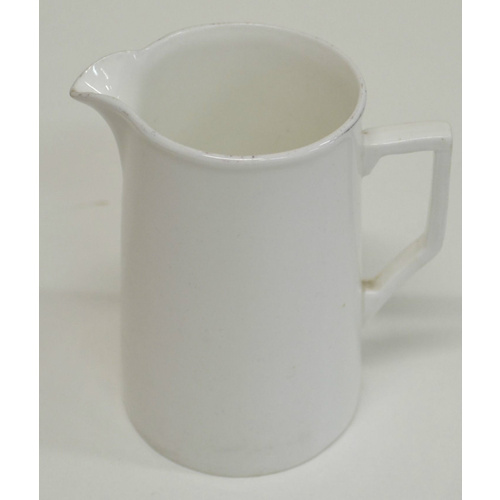 Milk Jug? Marked "Sniders" Best English Silver China GuarantD, Estate Item