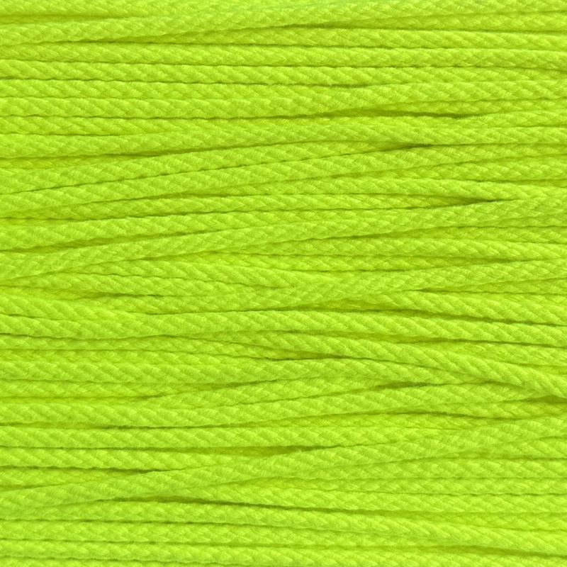 FLURO YELLOW 4.5mm Hood Cord, sold Per Metre