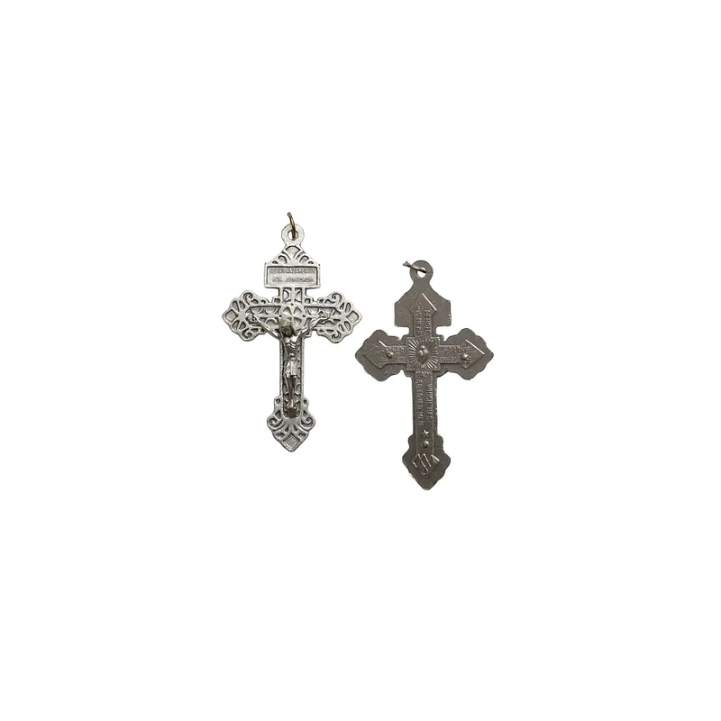 Religious Pardon Crucifix, Cross, 55 x 30mm Pendant, Quality Made in Italy