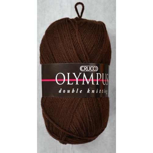 Crucci Olympus Knitting Yarn 100% Acrylic 8 Ply, 100g Ball #871 BROWN