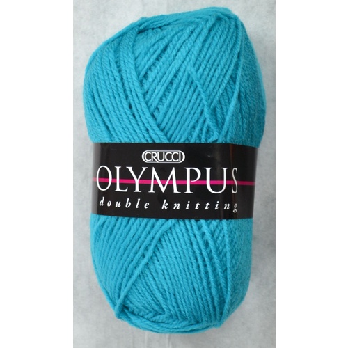 Crucci Olympus Knitting Yarn 100% Acrylic 8 Ply, 100g Ball #525 OCEAN