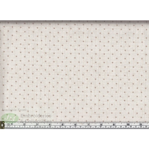 Scandi Check Basics Stars, 112cm Wide per Metre