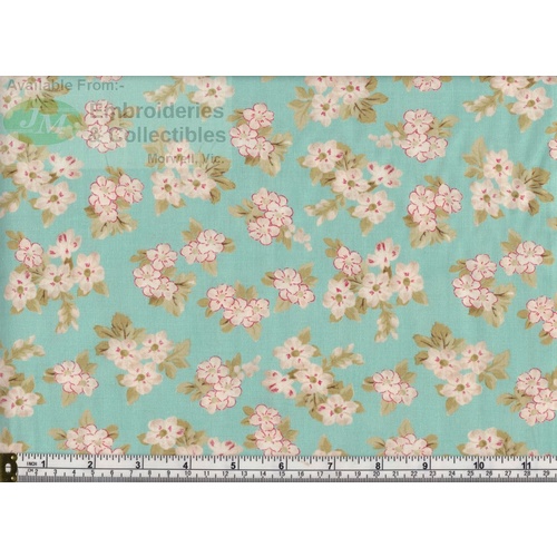 Windham Fabrics Cotton Prints, Aubrey Floral 426482, 112cm Wide Per 50cm