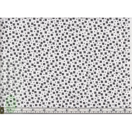 Moonlight PETITE PETALS WHITE, 112cm Wide Per Metre