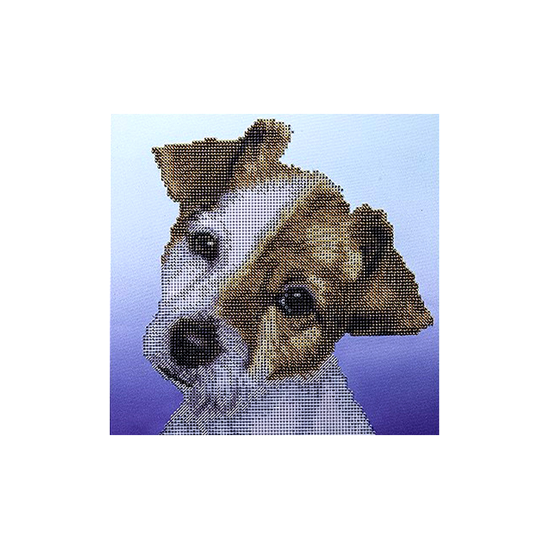 Diamond Dotz PUPPY DA.50462, 5D Multi Faceted Diamond Art Kit, 30cm x 30cm