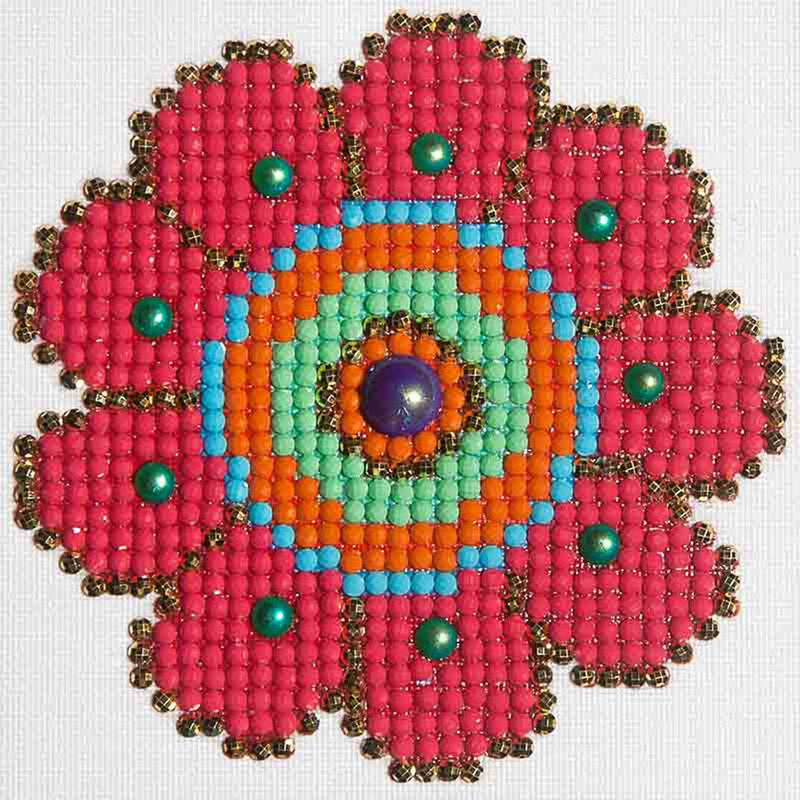 Diamond Dotz Embroidery Facet Art Kit, Beginner Flower Power