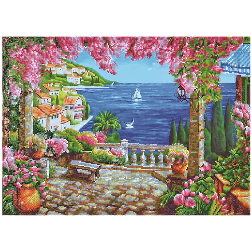 Diamond Dotz RIVIERA DREAM DD12.018, 5D Multi Facet Diamond Painting Kit