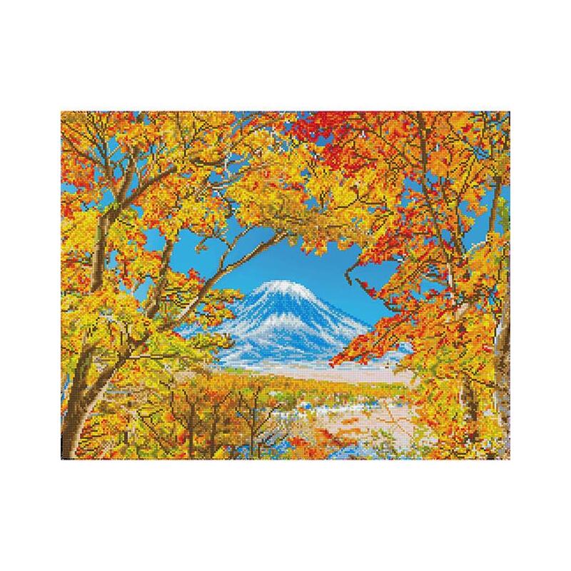 Diamond Dotz AUTUMN MOUNTAIN DD13.027 5D Diamond Painting Art Kit