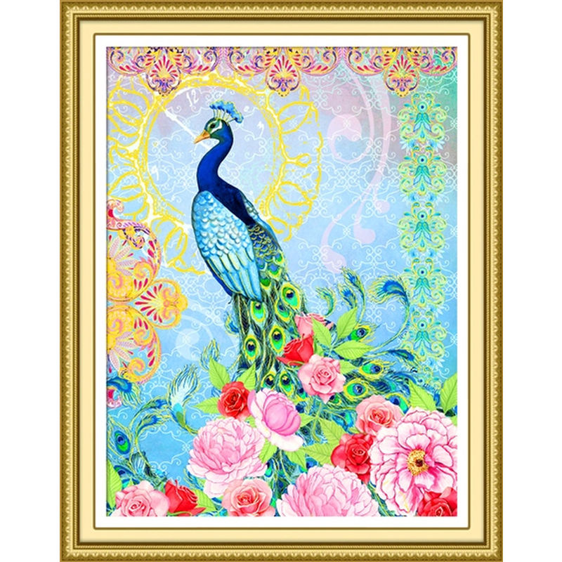 Diamond Dotz EXOTIC PEACOCK DD15.009, 5D Multi Faceted Diamond Art Kit