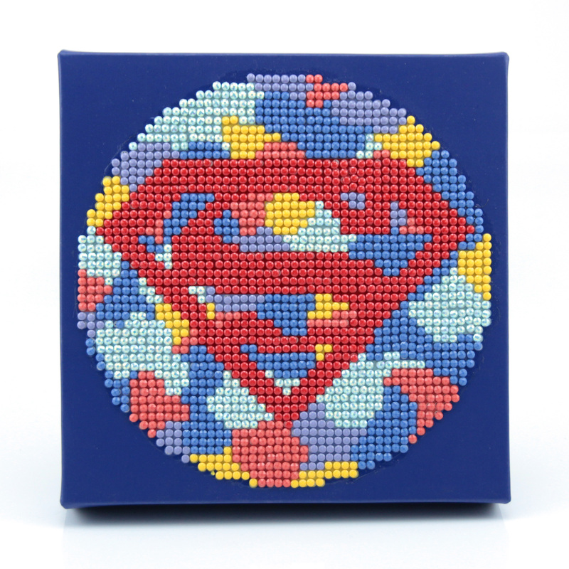 Diamond Dotz DOTZBOX SUPERMAN DDB.025, 5D Diamond Painting Kit