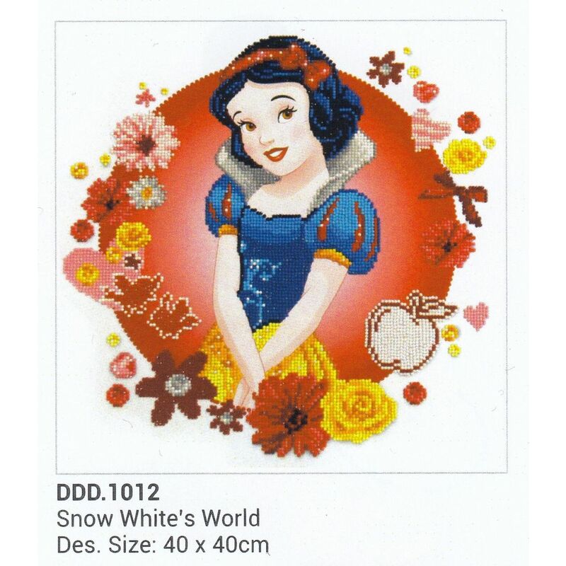 Diamond Dotz Disney 5D Embroidery Facet Art Kit, SNOW WHITE'S WORLD, DDD.1012