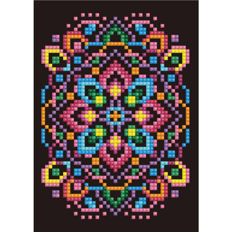 Diamond Dotz Greeting Card BLACK STAR 5D Diamond Painting Kit DDG.023