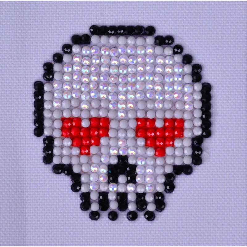 Diamond Dotz 5D Embroidery Facet Art Kit, Starter Level, Sugar Skull