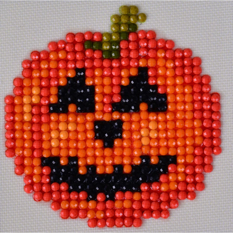 Diamond Dotz 5D Embroidery Facet Art Kit, Starter Happy Halloween