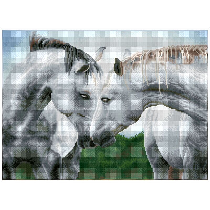 Diamond Dotz Squares SWEET TALK DQK10.012 5D Diamond Painting Kit, Pre-Framed