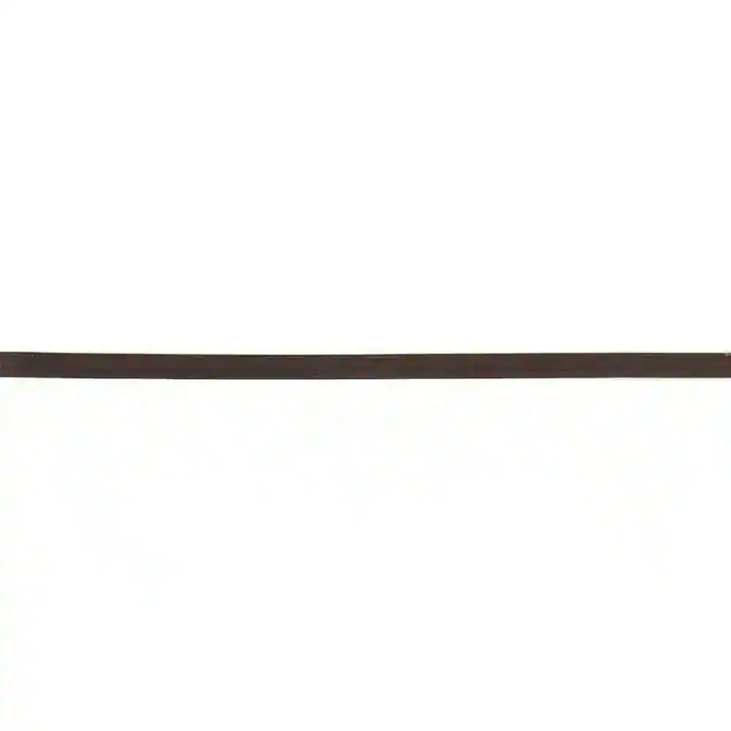 BROWN 6mm (1/4") Double Sided Satin Ribbon, Per 5 Metres