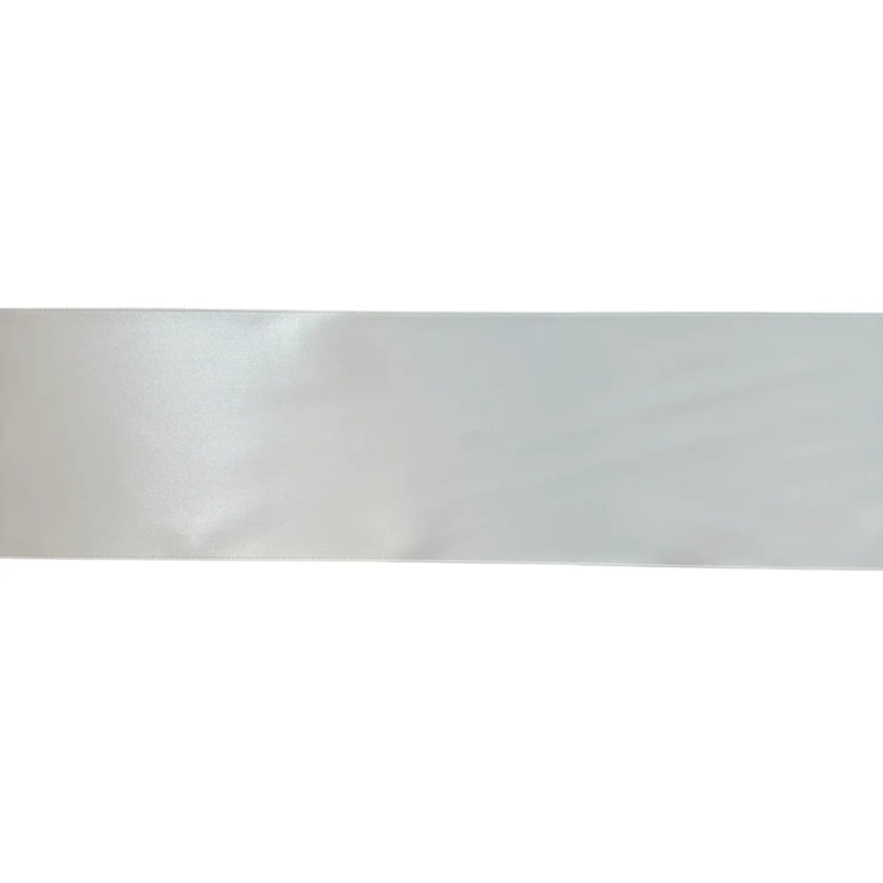 OLD LACE 100mm Woven Edge Double Faced (Side) Satin Ribbon By The Metre