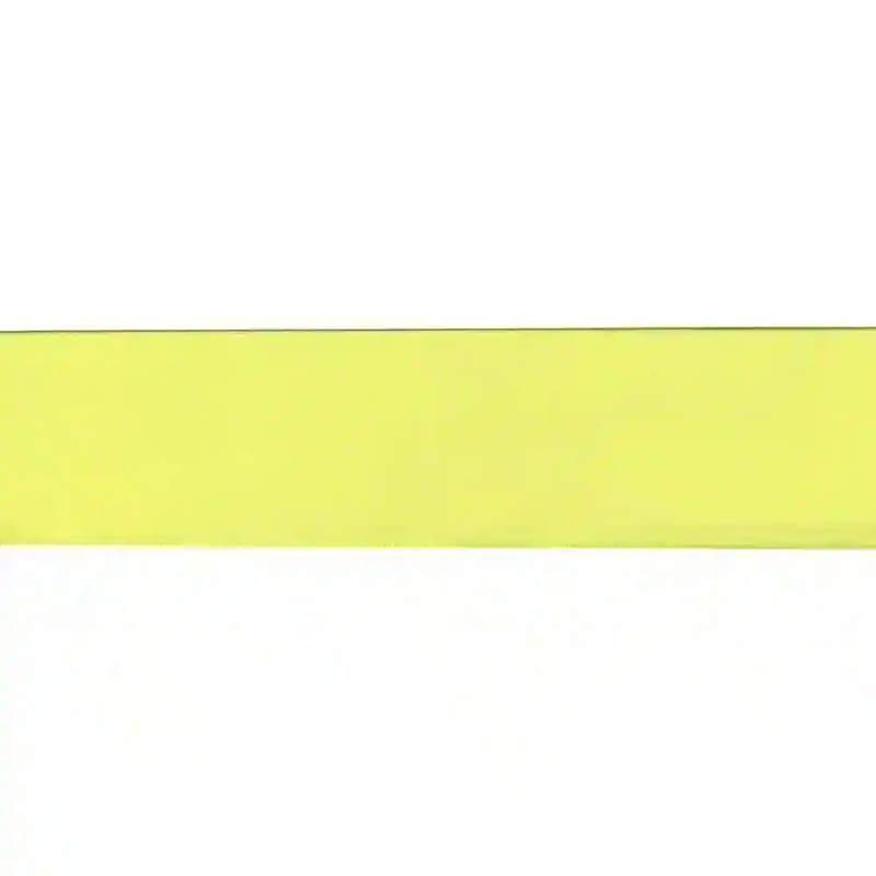 PISTACHIO YELLOW 38mm (1.5")  Double Sided Satin Ribbon By the Metre