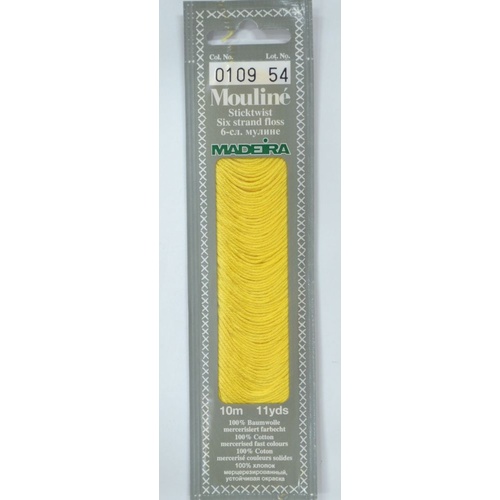 MADEIRA Mouline Colour 0109 Stranded Cotton Embroidery Floss 10m