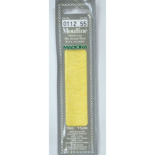 MADEIRA Mouline Colour 0112 Stranded Cotton Embroidery Floss 10m