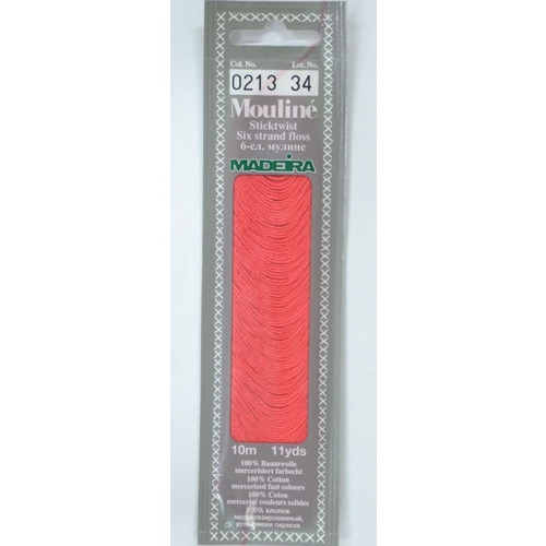 MADEIRA Mouline Colour 0213 Stranded Cotton Embroidery Floss 10m