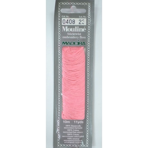 MADEIRA Mouline Colour 0408 Stranded Cotton Embroidery Floss 10m